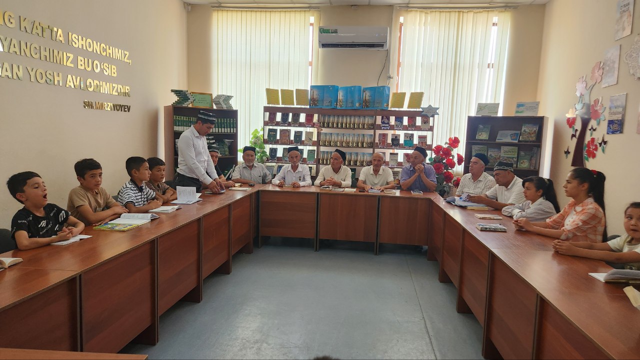 “Jaholatga qarshi ma’rifat”mavzusida tadbir bo‘lib o'tdi