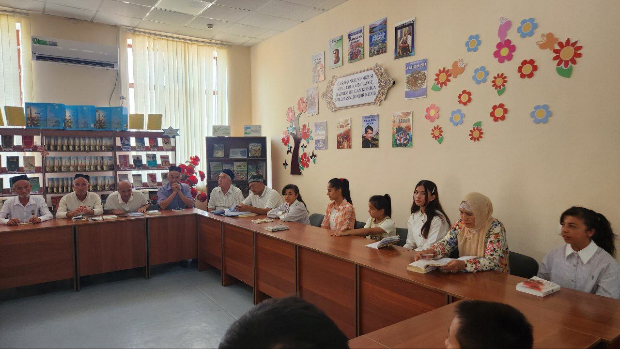 “Jaholatga qarshi ma’rifat”mavzusida tadbir bo‘lib o'tdi