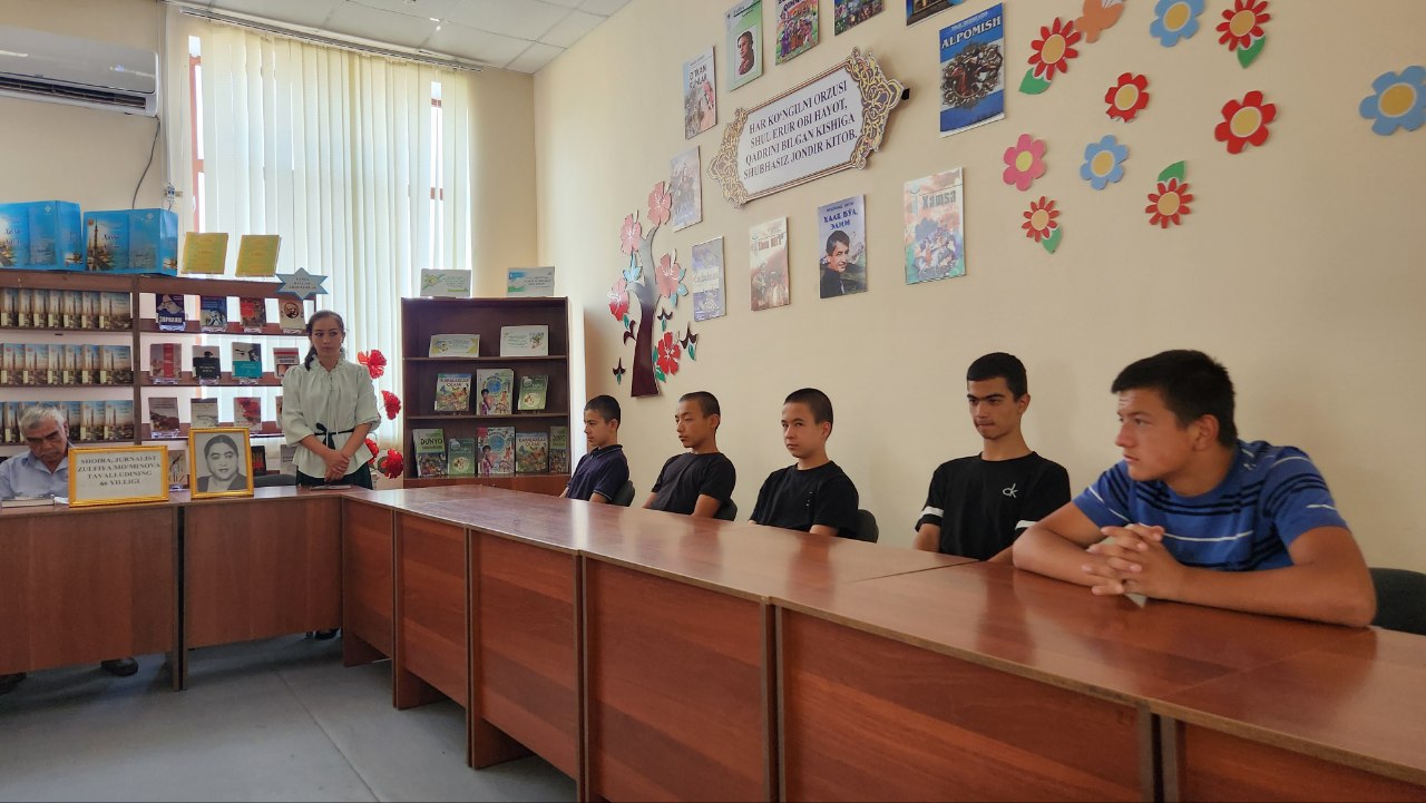 Urgut tuman axborot-kutubxona markazida Zulfiya Mo‘minovaning tavallud kuni nishonlandi