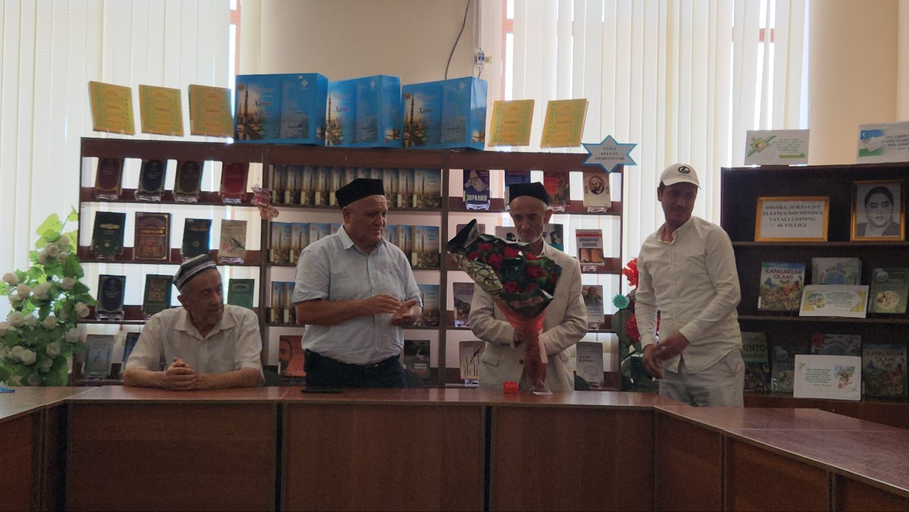 Hamdamov Qilich A‘zamovich "Amir Temur " ko‘krak nishoni bilan taqdirlandi