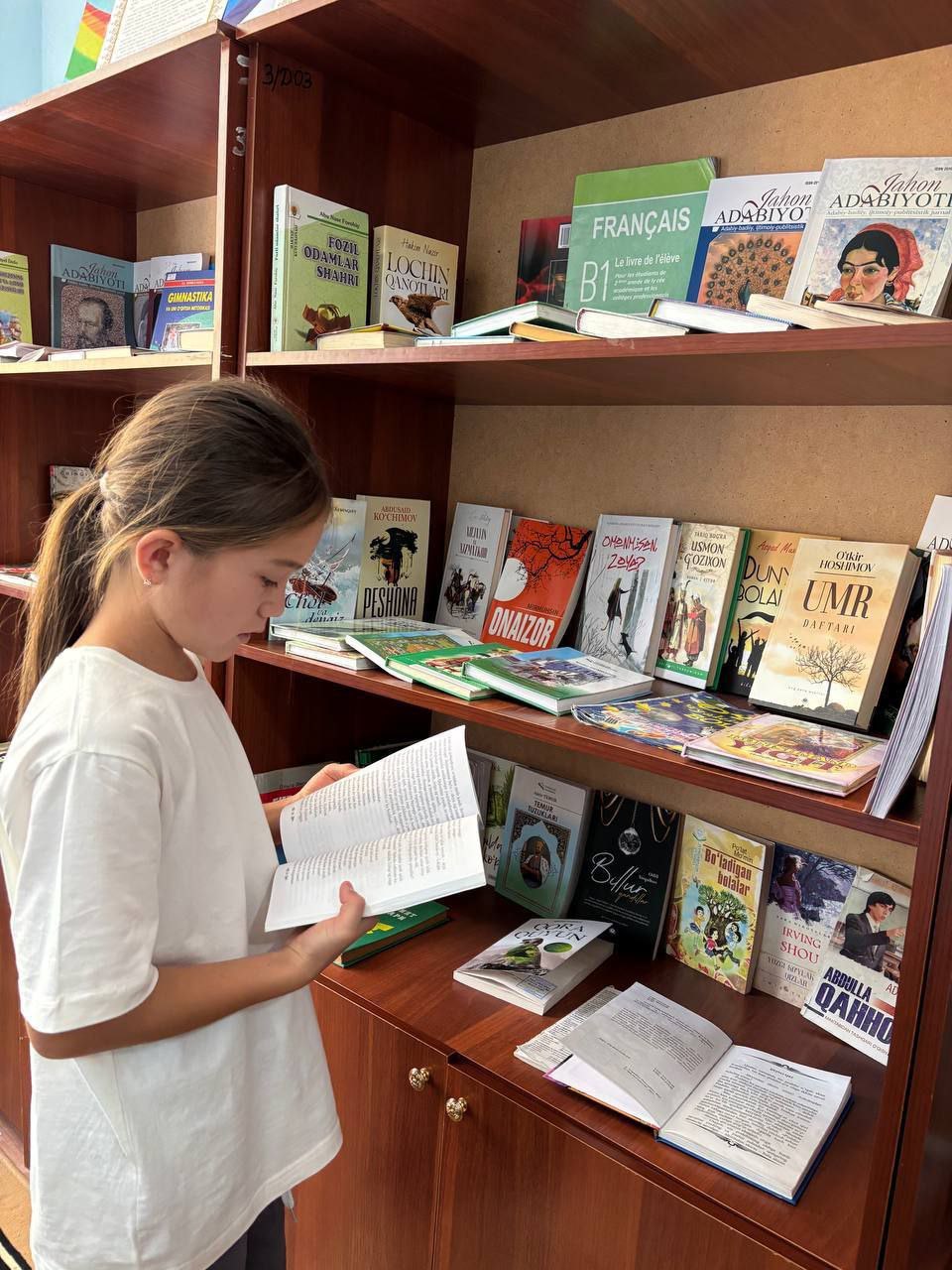 ”Kitob va men” mavzusida davra suhbati tashkil qilindi