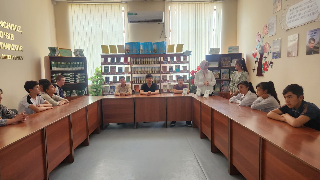 Urgut tuman axborot-kutubxona markazida Imom al -Buxoriy tavallud topgan kun munosabati bilan davra suhbati tashkil etildi