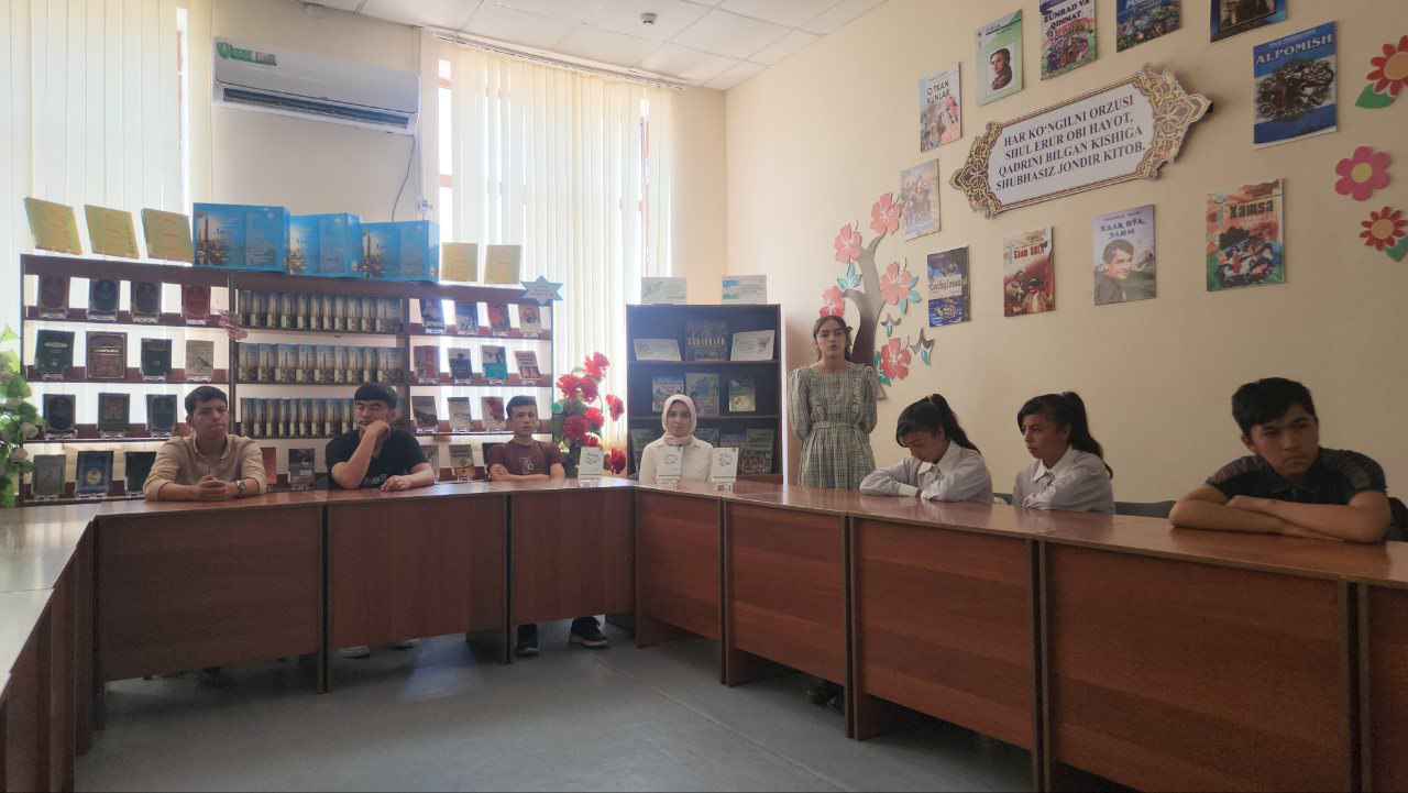 Urgut tuman axborot-kutubxona markazida Imom al -Buxoriy tavallud topgan kun munosabati bilan davra suhbati tashkil etildi
