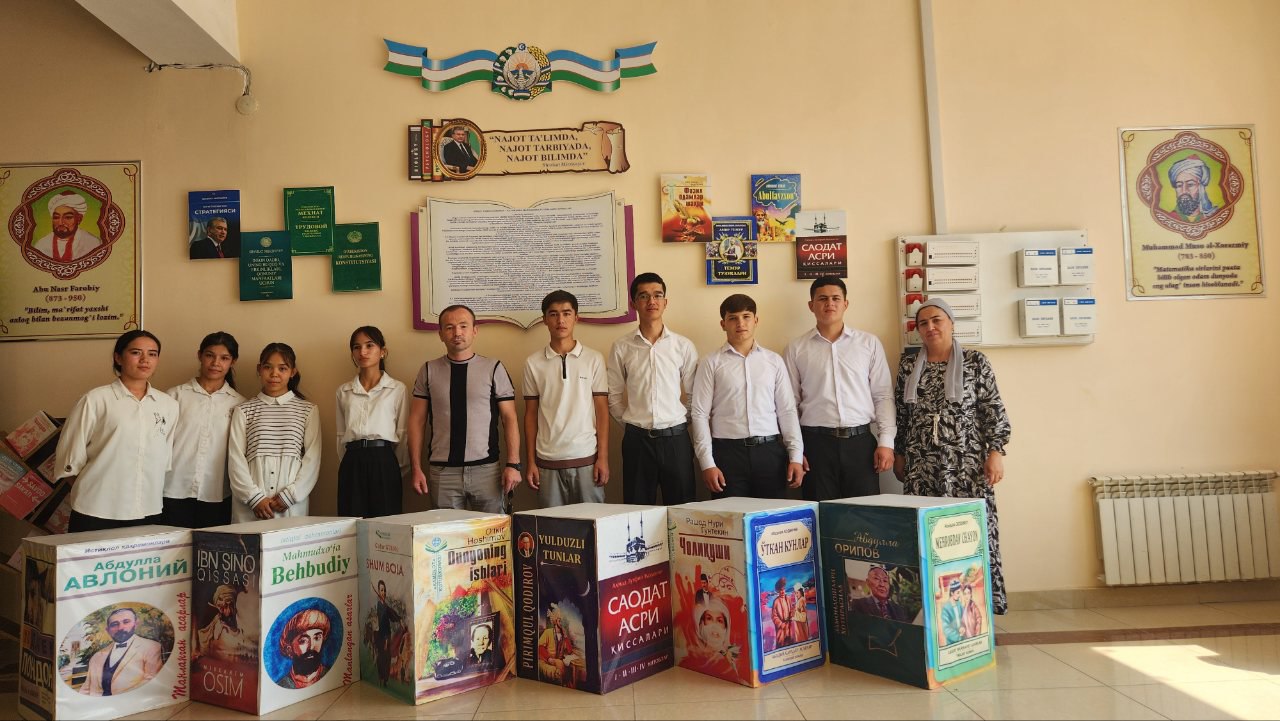 Urgut tuman axborot-kutubxona markazida tumanimizmizning Yangiobod mahallasida joylashgan 35-umumtaʼlim maktabi oʻquvchilari va ustozlari bilan kutubxona bo‘ylab ekskursiya tashkil etildi