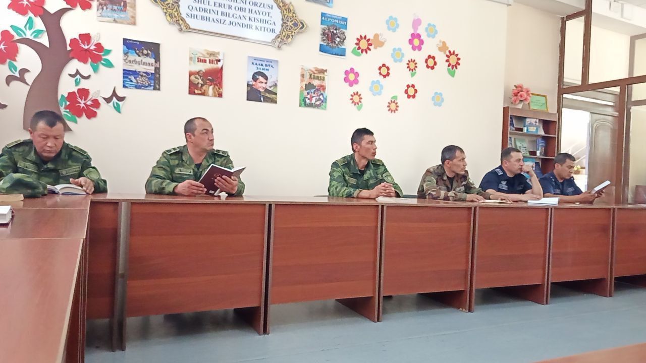 “Buyuklar haqida 100 ta dalil" - Favqulodda vaziyatlar bo‘limi xodimlari