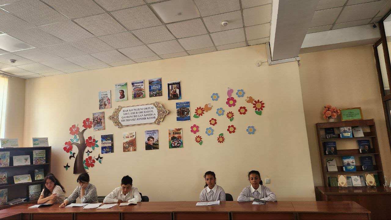 “Kitob va mutolaa haftaligi” - 02.09.2025