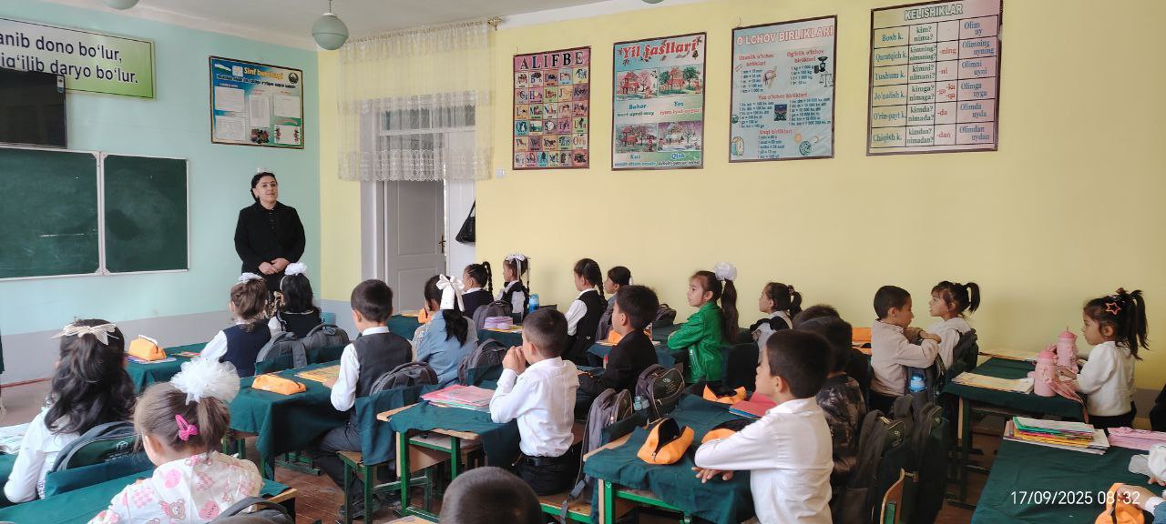 "Moviy jamadon tashrifi" loyihasi - 142-maktab