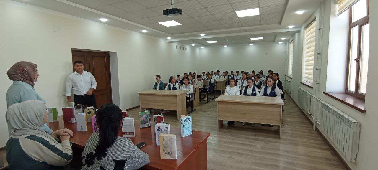 "Moviy jamadon tashrifi" loyihasi - 154-maktab