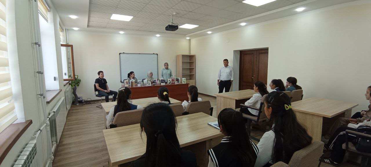 "Moviy jamadon tashrifi" loyihasi - 154-maktab