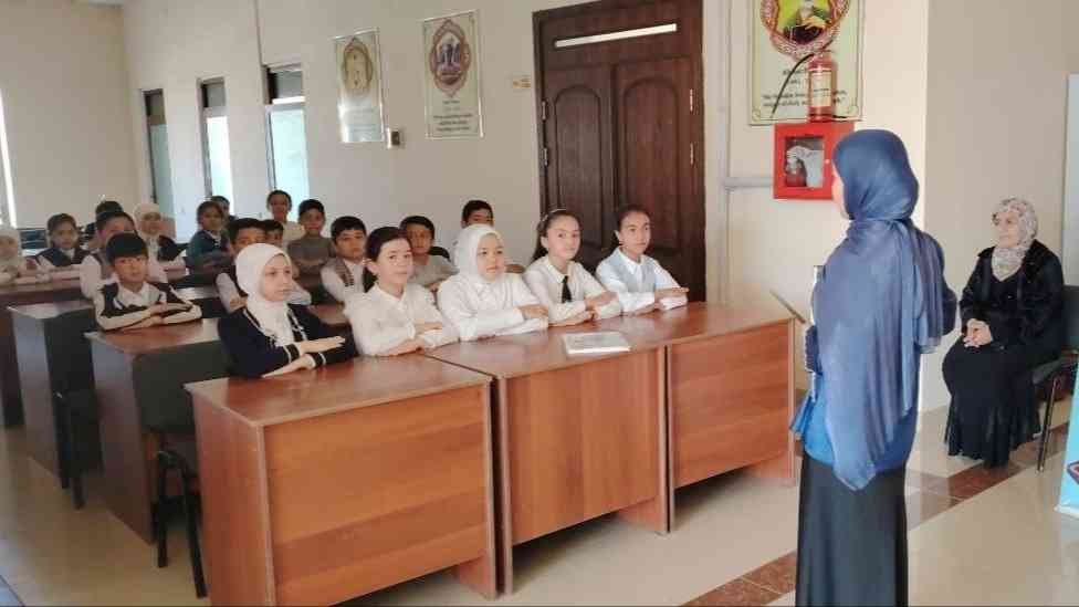 Markazimizga 121-maktabning 4-sinf o‘quvchilari tashrif buyurishdi.