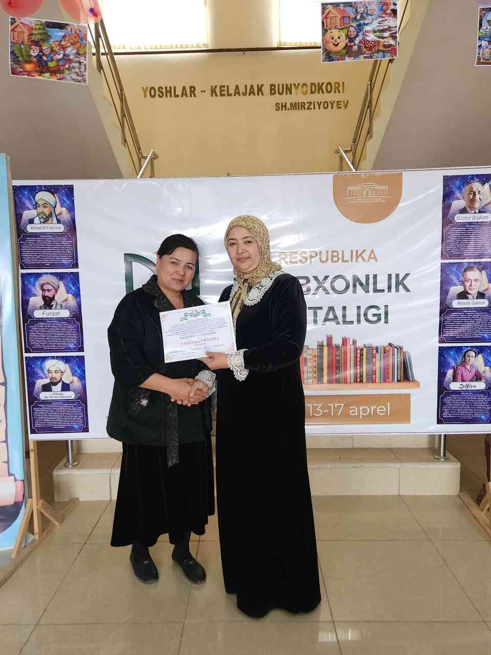 "Kitobxonlik haftaligi" doirasida yosh kitobxonlar uchun kutilmagan bibliografik sharh bo‘lib o‘tdi.