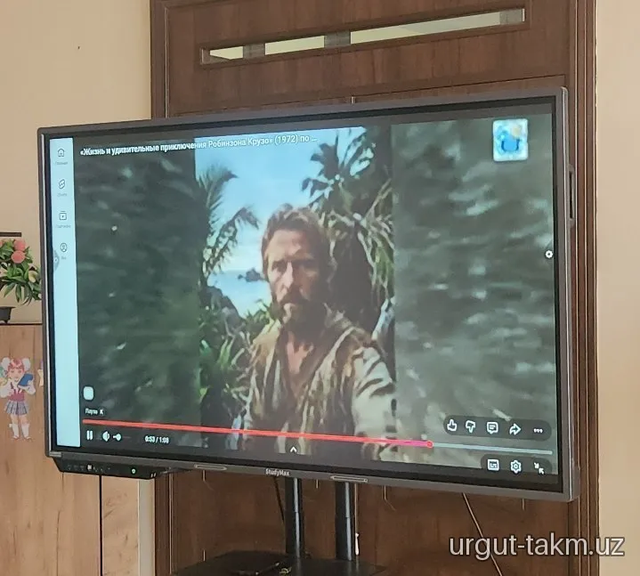 Daniel Defoning jahonshumul "Robinzon Kruzo" asari yuzasidan bibliografik sharh  bo‘lib o‘tdi