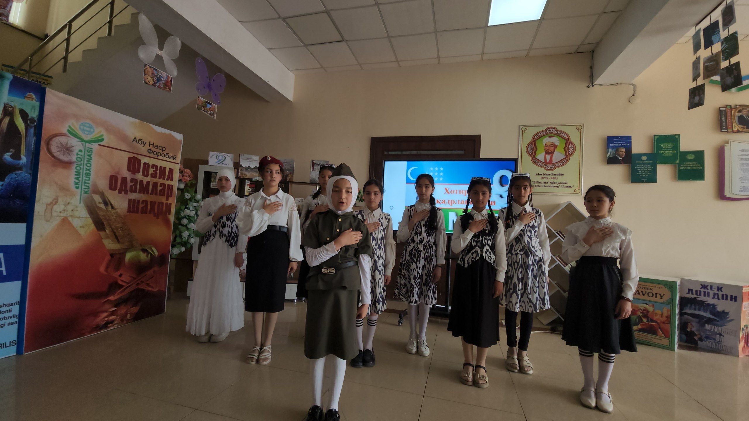 9-may — Xotira va qadrlash kuni munosabati bilan “Xotira — abadiy, qadr — muqaddas” deb nomlangan ma’naviy-ma’rifiy tadbir bo‘lib o‘tdi