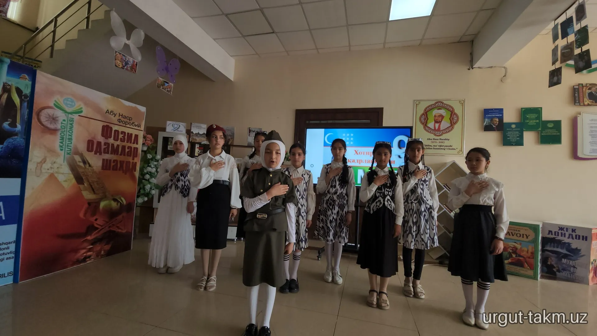 9-may — Xotira va qadrlash kuni munosabati bilan “Xotira — abadiy, qadr — muqaddas” deb nomlangan ma’naviy-ma’rifiy tadbir bo‘lib o‘tdi