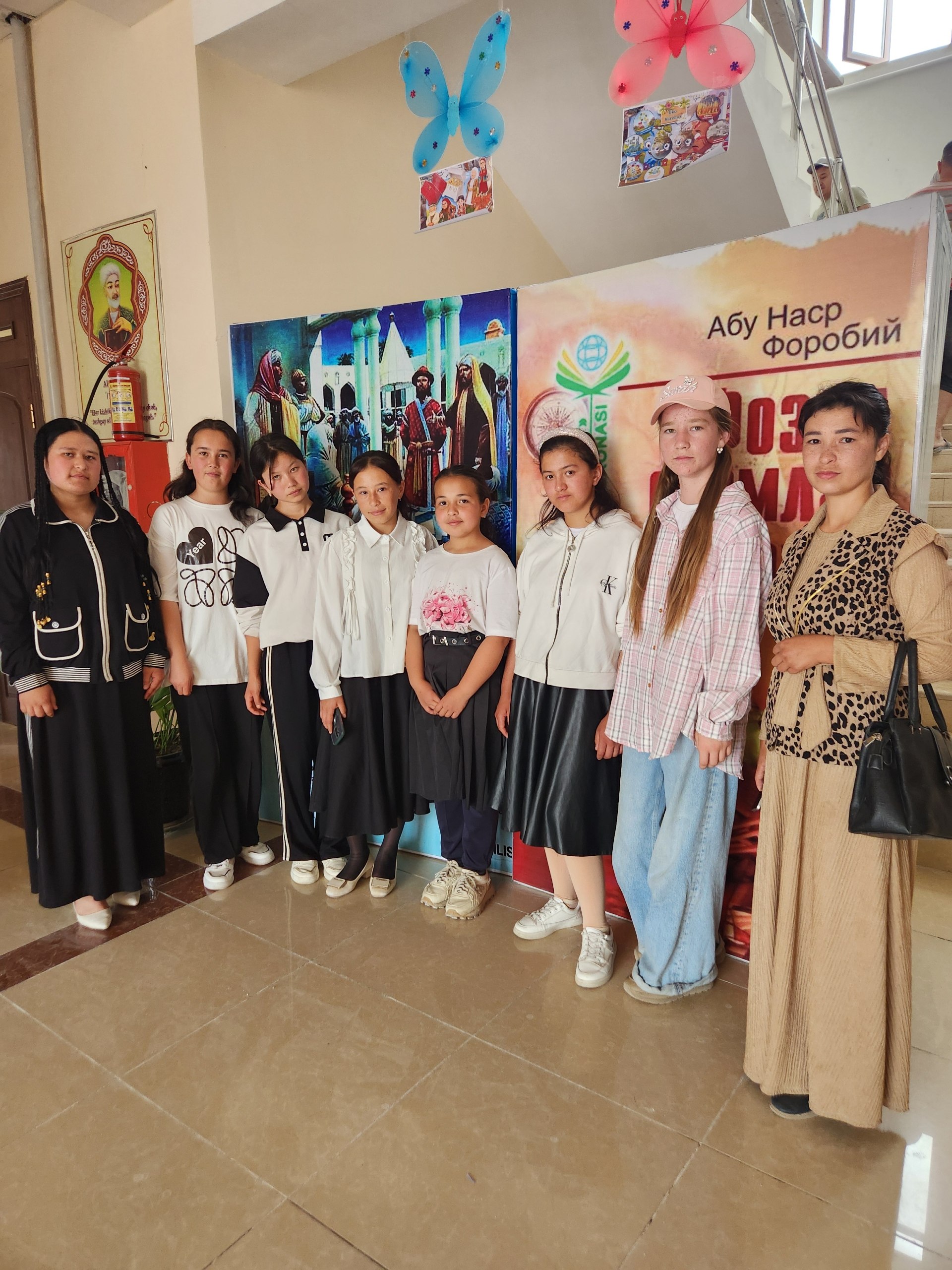 Bilim maskaniga sayohat: 110 -umumiy o‘rta ta'lim maktabi o‘quvchilari kutubxonada!