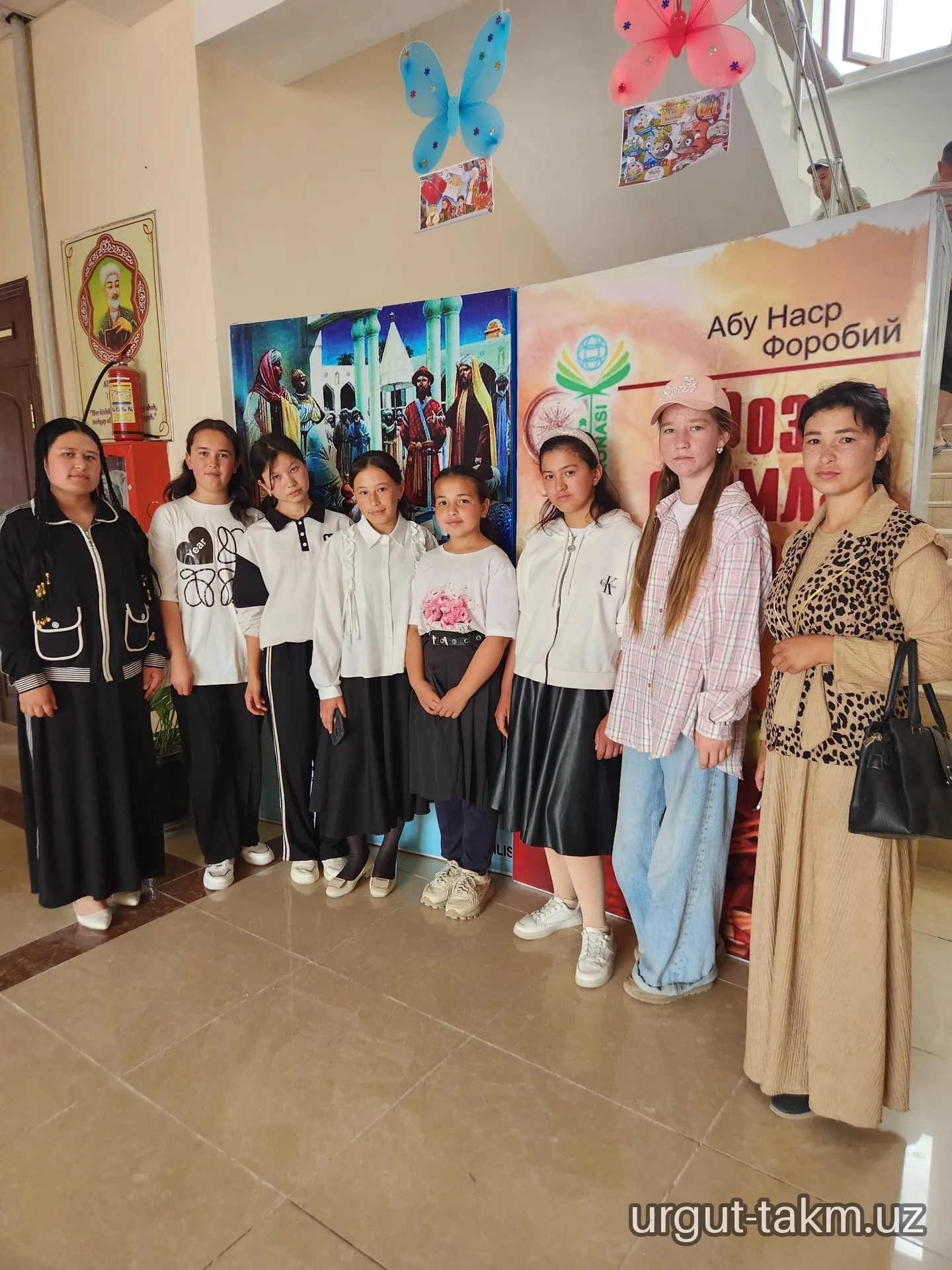 Bilim maskaniga sayohat: 110 -umumiy o‘rta ta'lim maktabi o‘quvchilari kutubxonada!