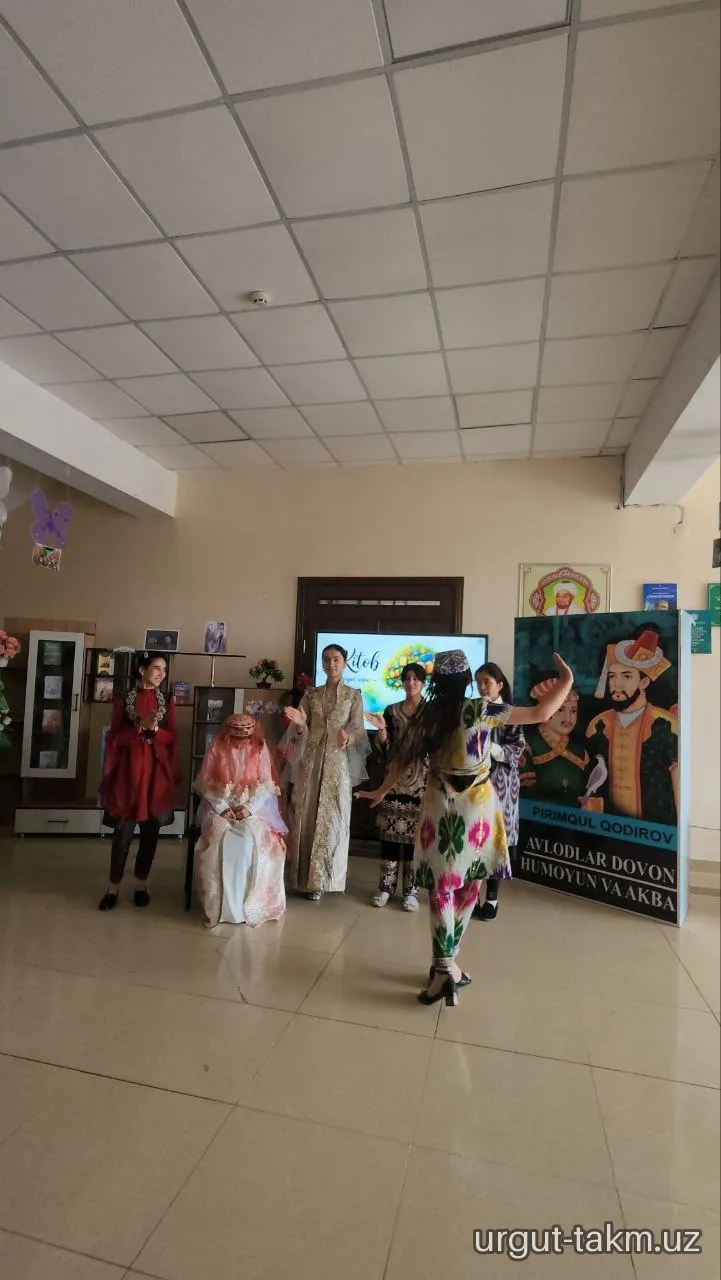 Urgutda "O‘tgan kunlar" romani targ‘ib qilindi
