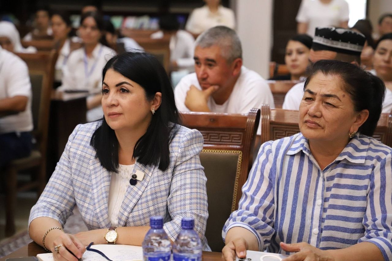 “Library Energy Club” seminar-treningi qizg‘in davom etmoqda