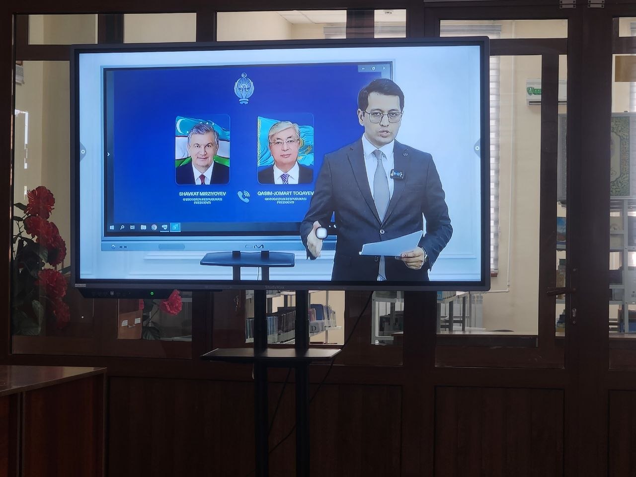 Urgut tuman axborot-kutubxona markazi xodimlari uchun navbatdagi “Siyosiy-ma’rifat” soati