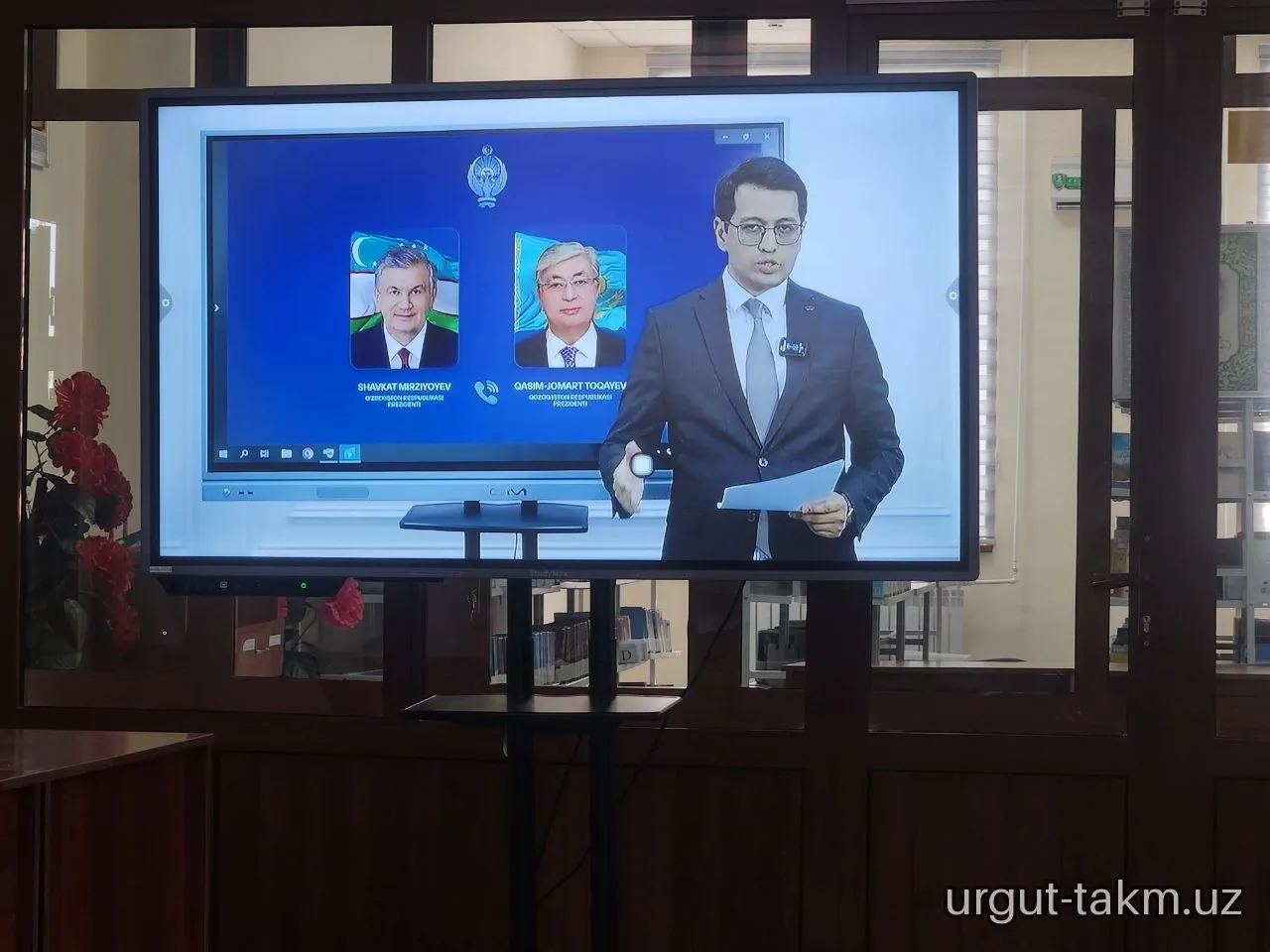 Urgut tuman axborot-kutubxona markazi xodimlari uchun navbatdagi “Siyosiy-ma’rifat” soati
