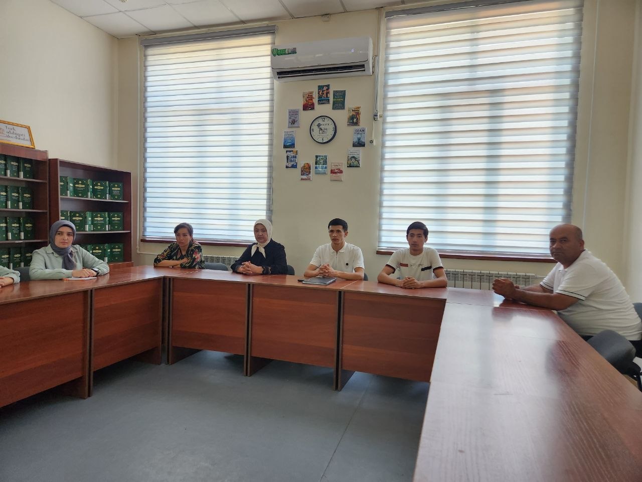 Urgut tuman axborot-kutubxona markazi xodimlari uchun navbatdagi “Siyosiy-ma’rifat” soati