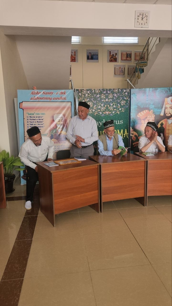 "Nuroniy va yoshlar" uchrashuvi bo‘lib o‘tdi