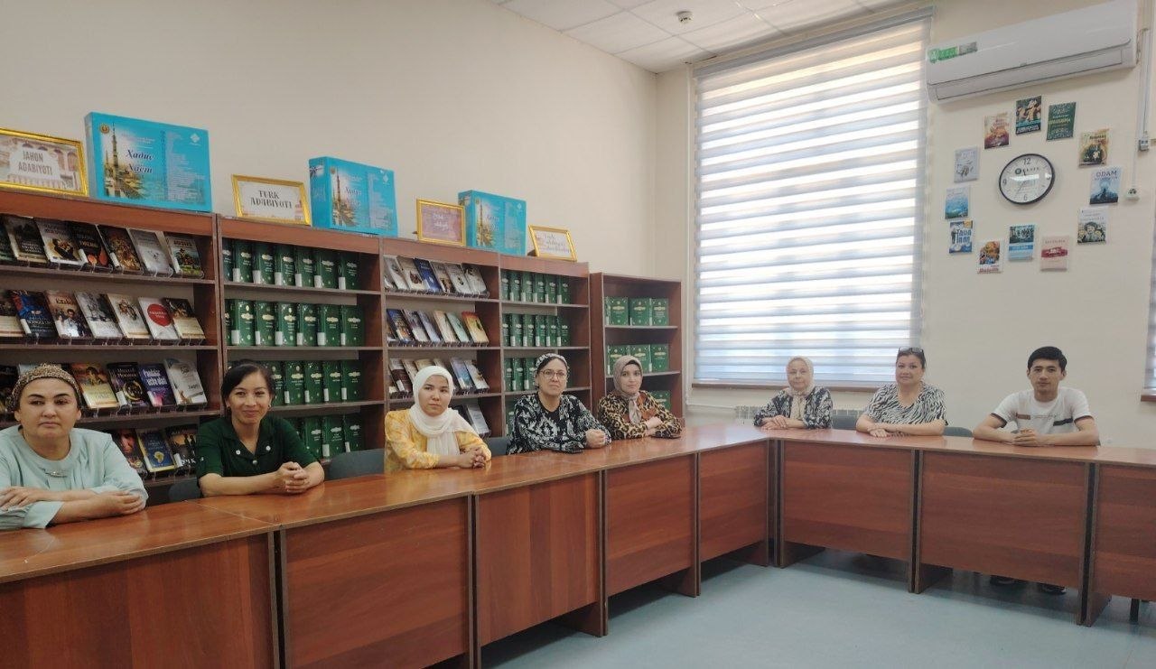 Urgut tuman axborot-kutubxona markazi xodimlari uchun navbatdagi “Siyosiy-ma’rifat” soati bo‘lib o‘tdi.