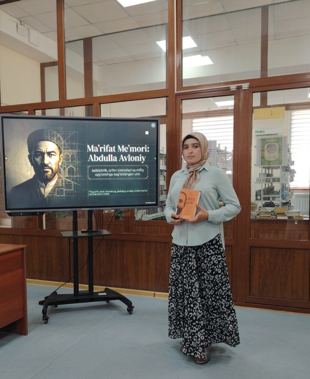 "Abdulla Avloniy – ma'rifat va taraqqiyot fidoyisi" mavzusida bibliografik sharh