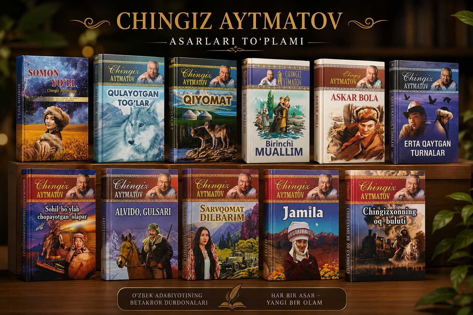 Chingiz Aytmatov – Inson qalbini tarannum etgan buyuk adib asarlari