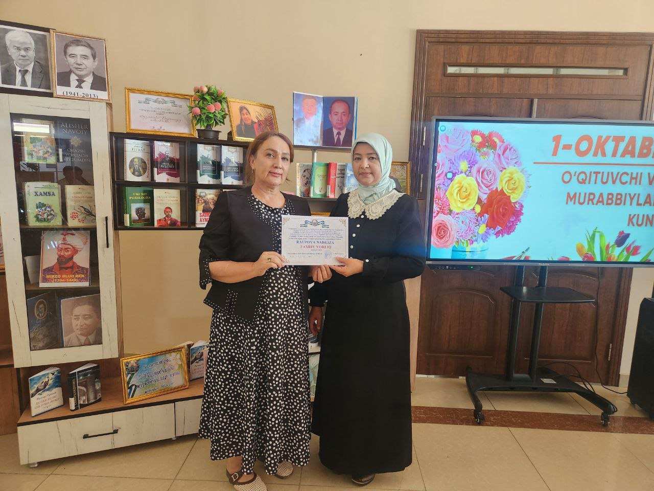 "Ezgulik yoʻlida toʻlmagan ustoz" adabiy-badiiy kecha