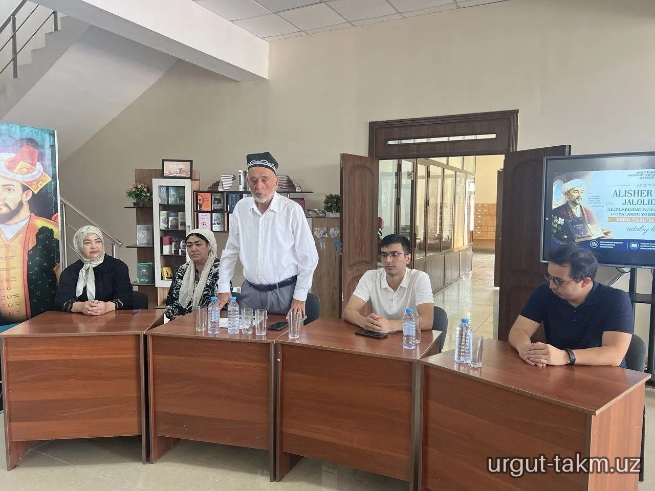 Alisher Navoiy va Jaloliddin Rumiy asarlarida aks etgan falsafiy va axloqiy g‘oyalarni yoshlar o‘rtasida keng targ‘ib etishga qaratilgan adabiy kecha tashkil etildi