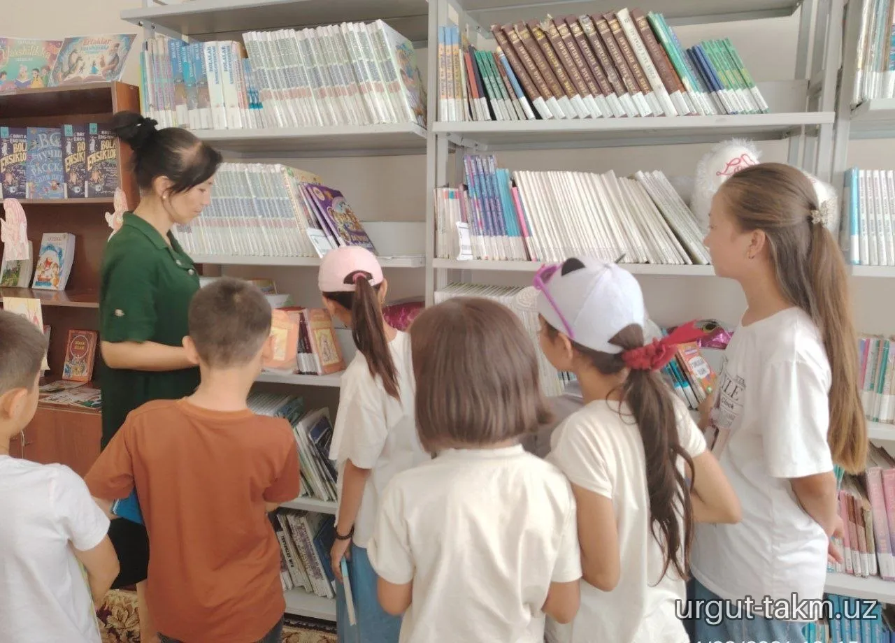 "Yoz o‘tmoqda soz" nomli 4-maktab o‘quvchilari uchun ekskursiya  tashkil etildi
