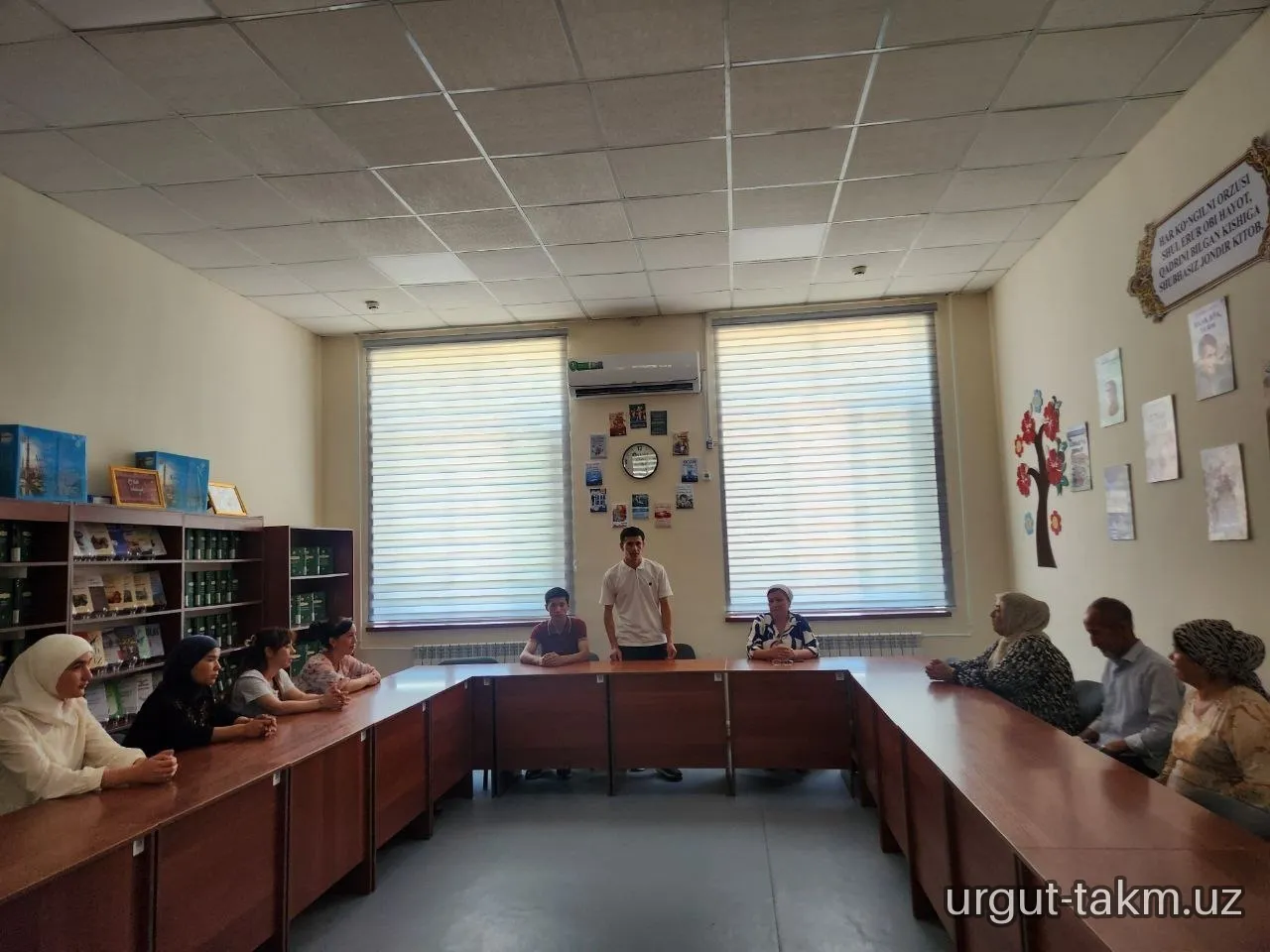 “BIR KUNLIK RAHBAR” LOYIHASI DOIRASIDA TADBIRLAR O‘TKAZILDI