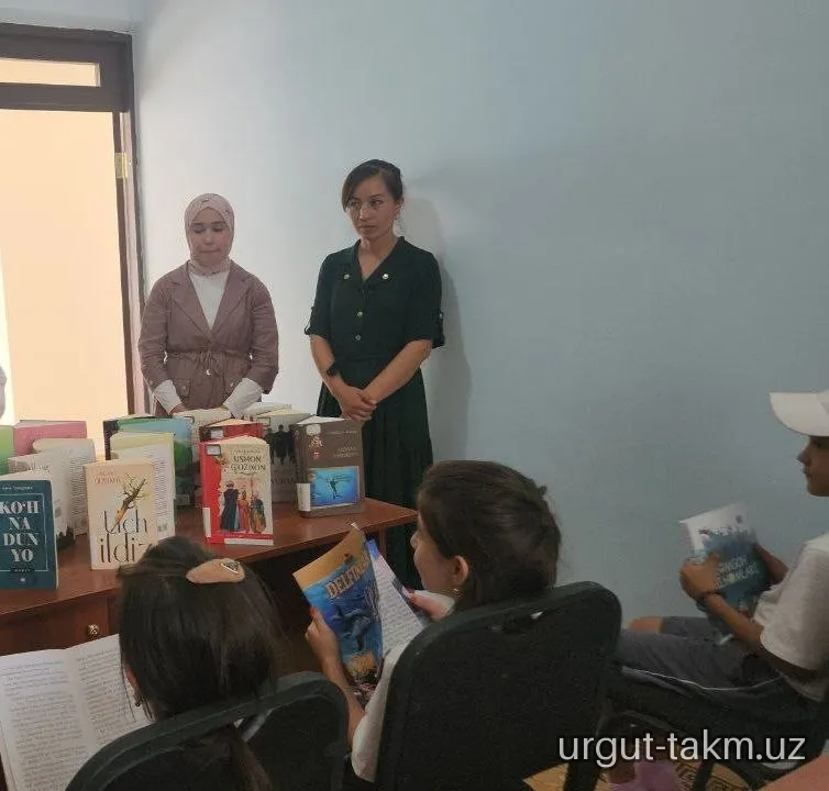 ”Chorchinor" sog’lomlashtirish oromgohida  kitob targ‘iboti oʻtkazildi