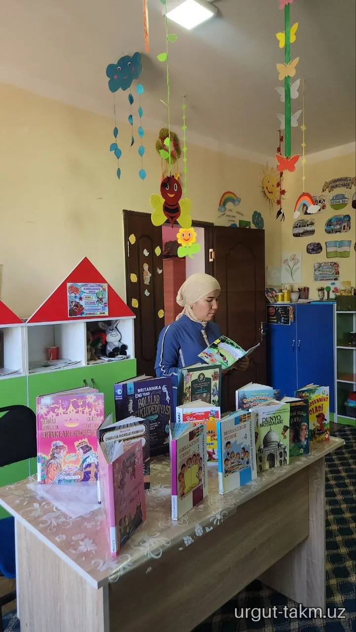 Bugun kitob ushlagan kichik qo‘llar — ertaga buyuk kelajakni yaratadi!