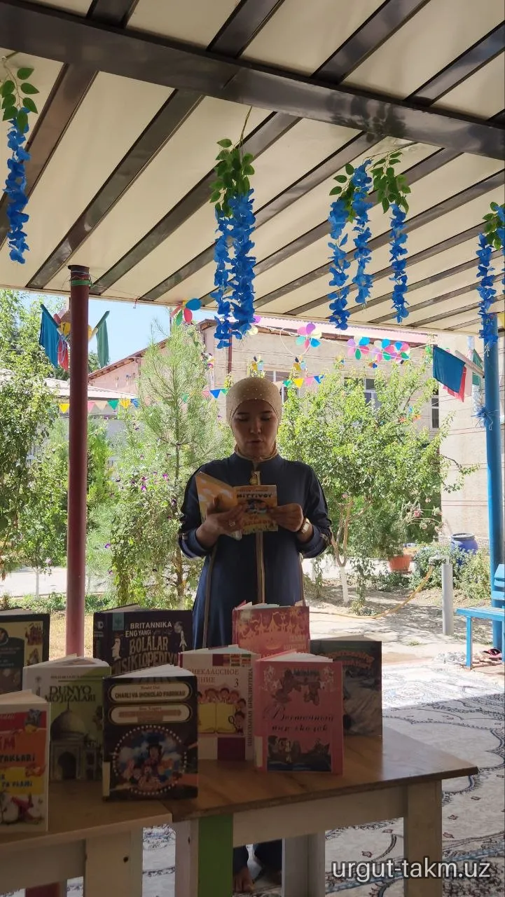 60-sonli DMTTda “Kitob — xazina, bilim — boylik” mavzusida ma’rifiy-targ‘ibot tadbiri o‘tkazildi