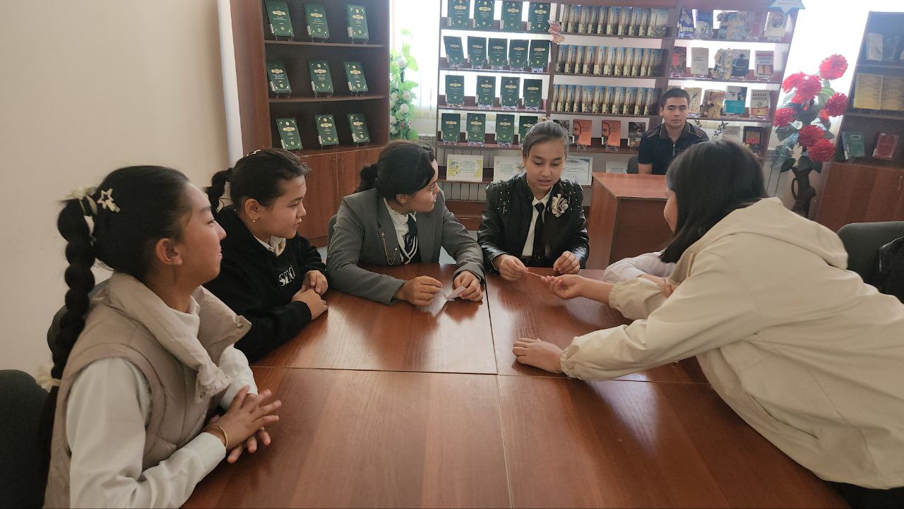 "Dunyoni tinchlik va ezgulikka ilhomlantiramiz" shiori ostida zakovat intellektual oʻyini