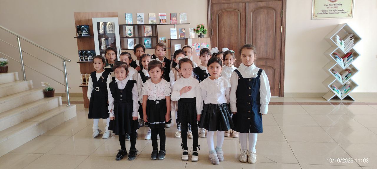 "DUNYONI TINCHLIK VA EZGULIKKA ILHOMLANTIRAMIZ" SHIORI OSTIDA - 142-maktab "Mushoira etadi davom"