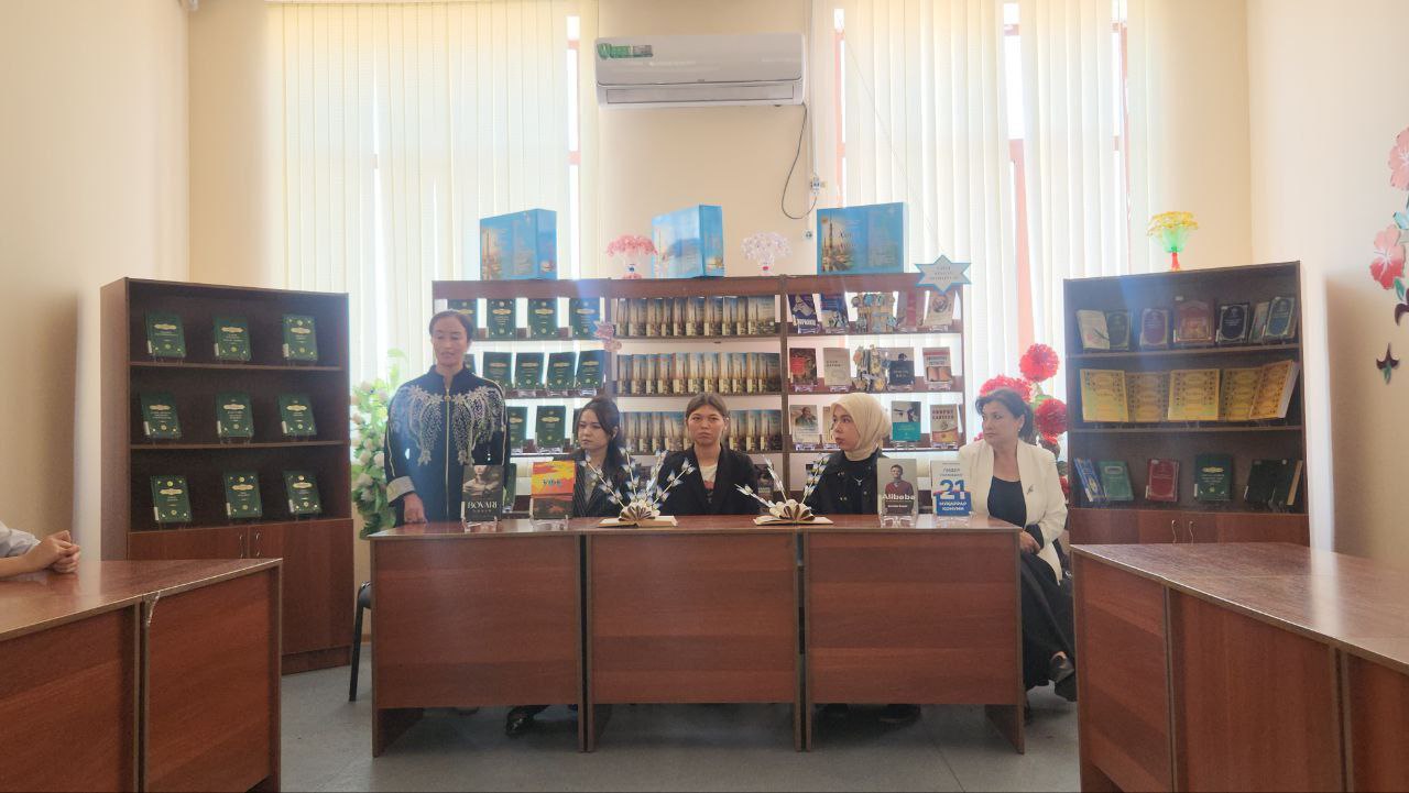 Dunyoni tinchlik va ezgulikka ilxomlantiramiz "YURT TARAQQIYOTIDA MENING HISSAM"