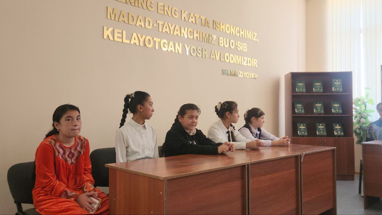 Dunyoni tinchlik va ezgulikka ilxomlantiramiz "YURT TARAQQIYOTIDA MENING HISSAM"