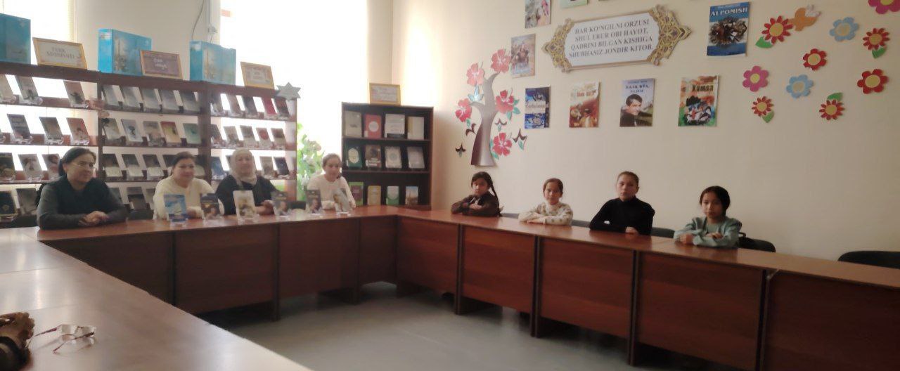 Urgut tuman axborot-kutubxona markazida Qirg‘iziston   xalq yozuvchisi Chingiz Aytmatovning tavallud  topgan kun munosabati bilan davra suhbati bo‘lib o‘tdi.