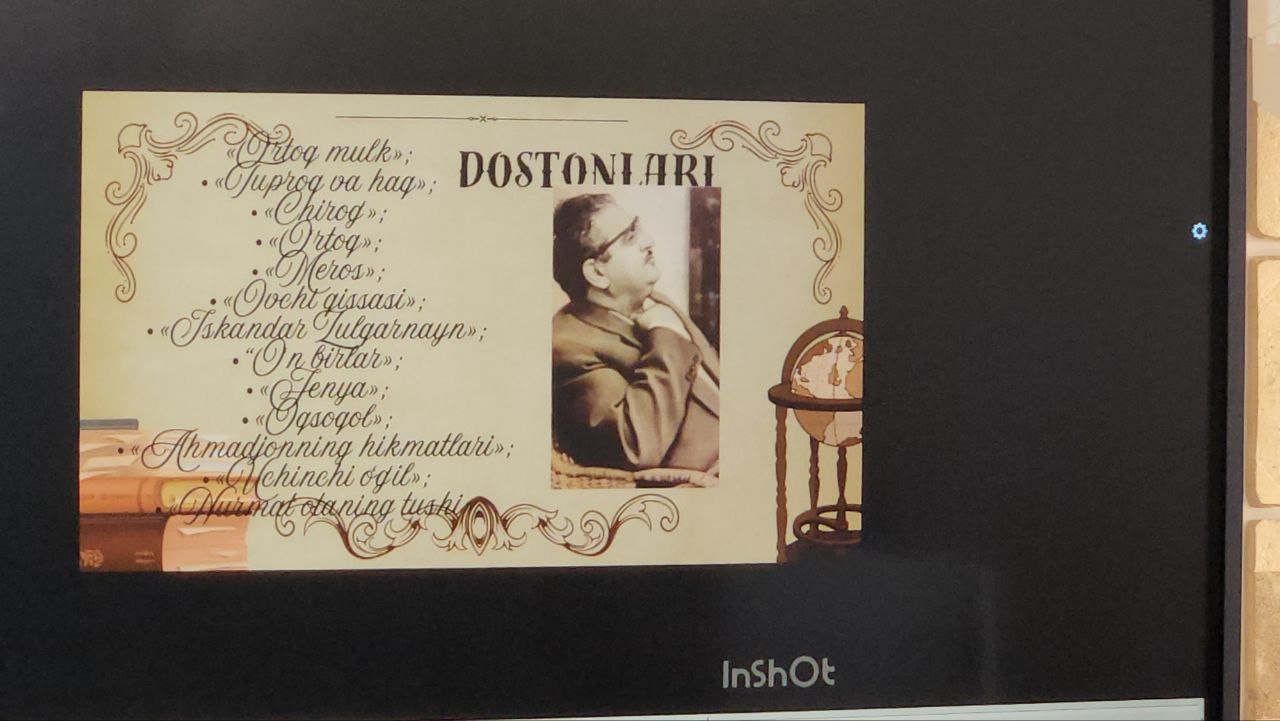 Maqsud Shayxzoda tavalludi munosabati bilan