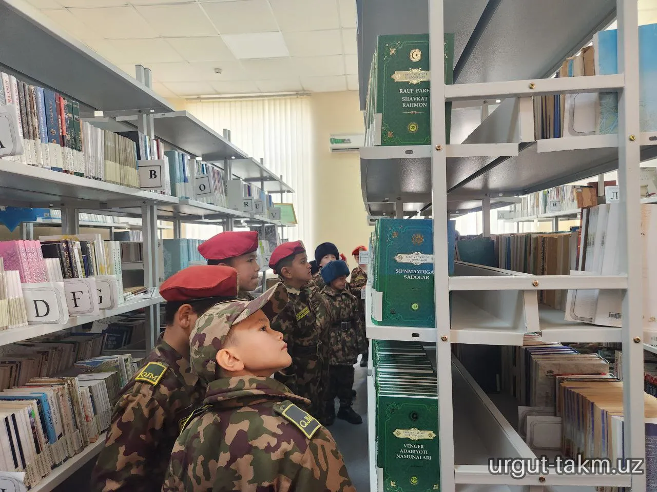 "INFOLIB OʻZBEKISTON 2025" XIV MILLIY AXBOROT-KUTUBXONA HAFTALIGI DAVOM ETMOQDA -Qalqon jasorat maktabi