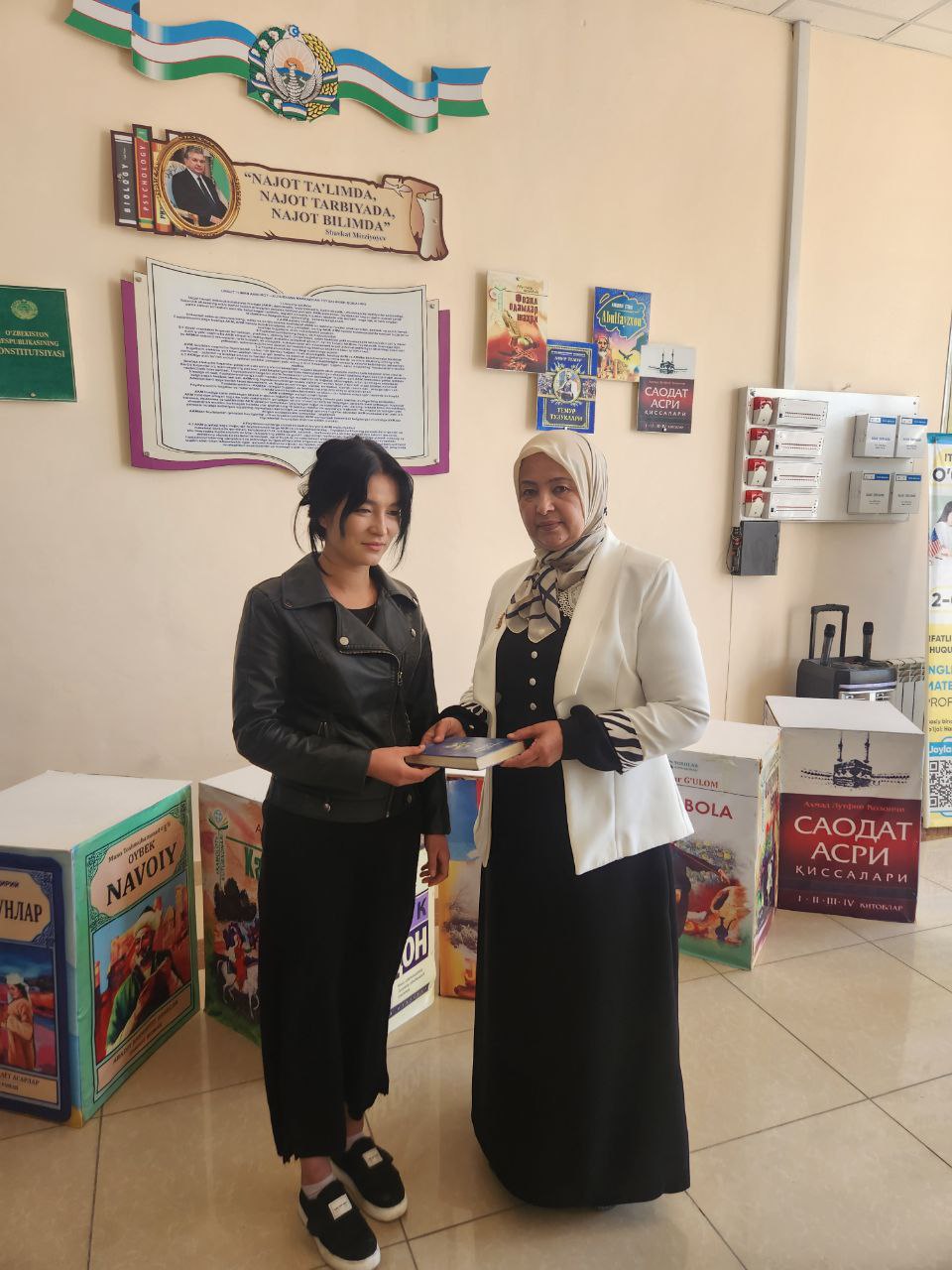 "INFOLIB OʻZBEKISTON 2025" XIV MILLIY AXBOROT-KUTUBXONA HAFTALIGI DAVOM ETMOQDA - 3-SON POLITEXNIKUMI TALABALARI