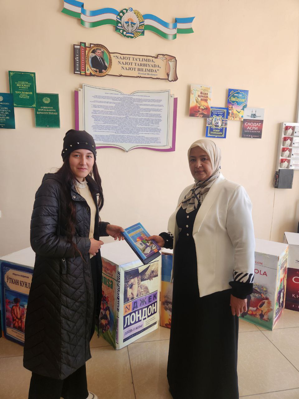 "INFOLIB OʻZBEKISTON 2025" XIV MILLIY AXBOROT-KUTUBXONA HAFTALIGI DAVOM ETMOQDA - 3-SON POLITEXNIKUMI TALABALARI