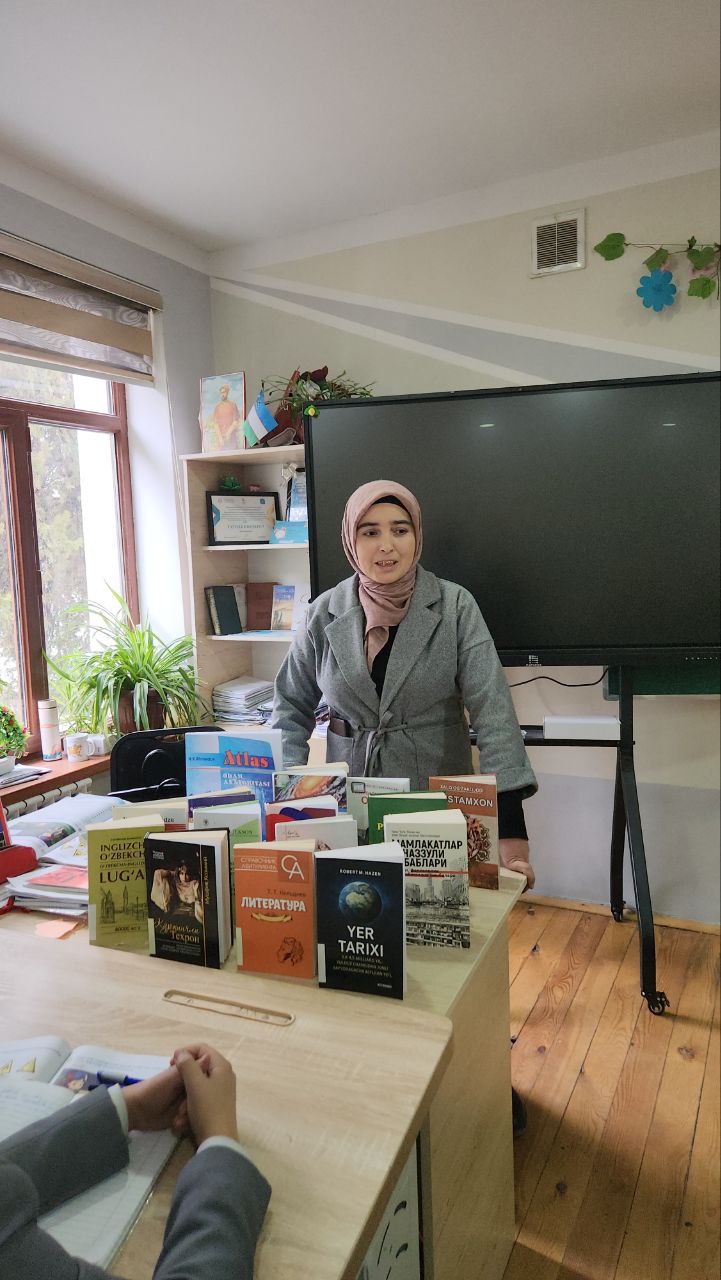 “Kitob o‘qigan inson-fikrli inson” - 28.01.2026