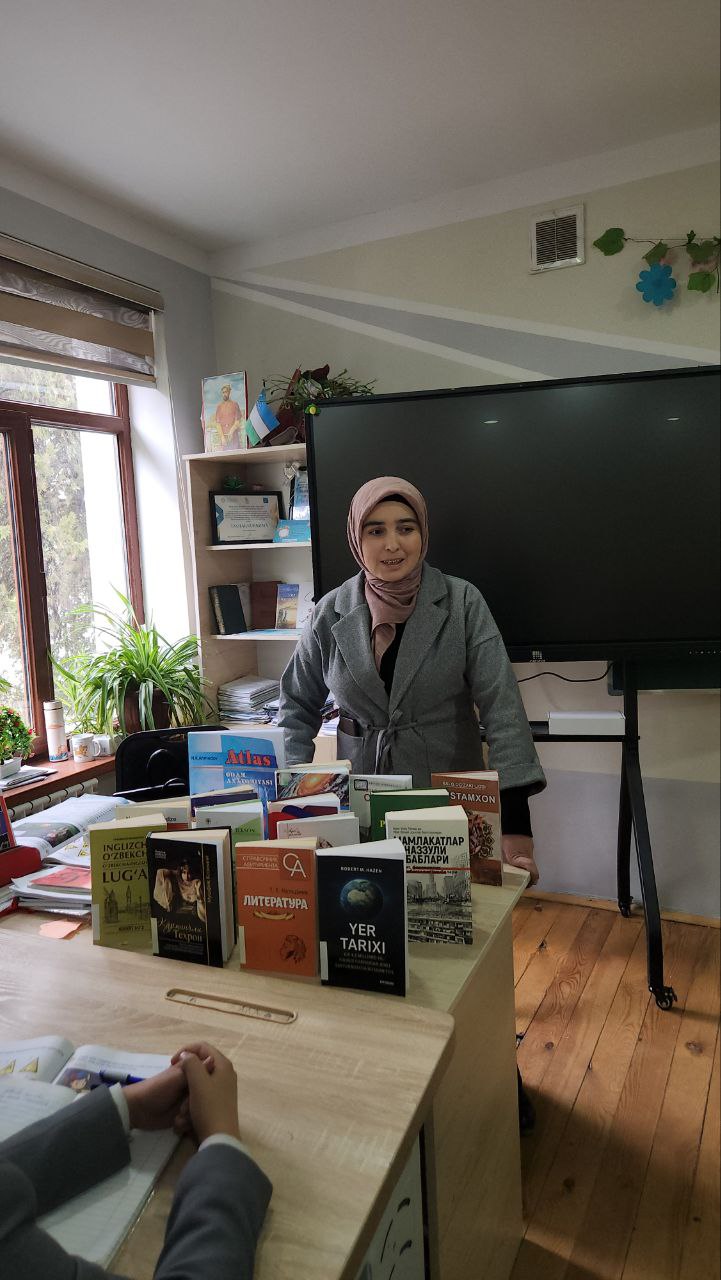 “Kitob o‘qigan inson-fikrli inson” - 28.01.2026