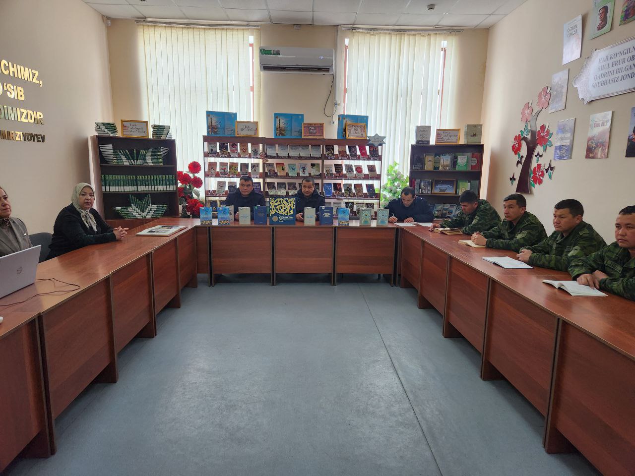 Islom Karimov tavalludiga bag'ishlab ma’naviy-ma’rifiy ruhda davra suhbati tashkil etildi.