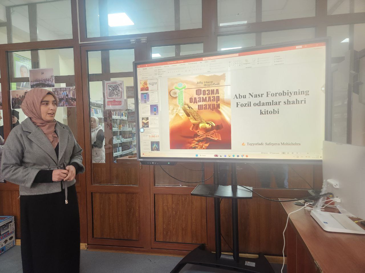 “Kitobsevarlar” klubi a’zolari ishtirokida kitob targ‘ibotiga bag‘ishlangan ma’naviy-ma’rifiy tadbir tashkil etildi.