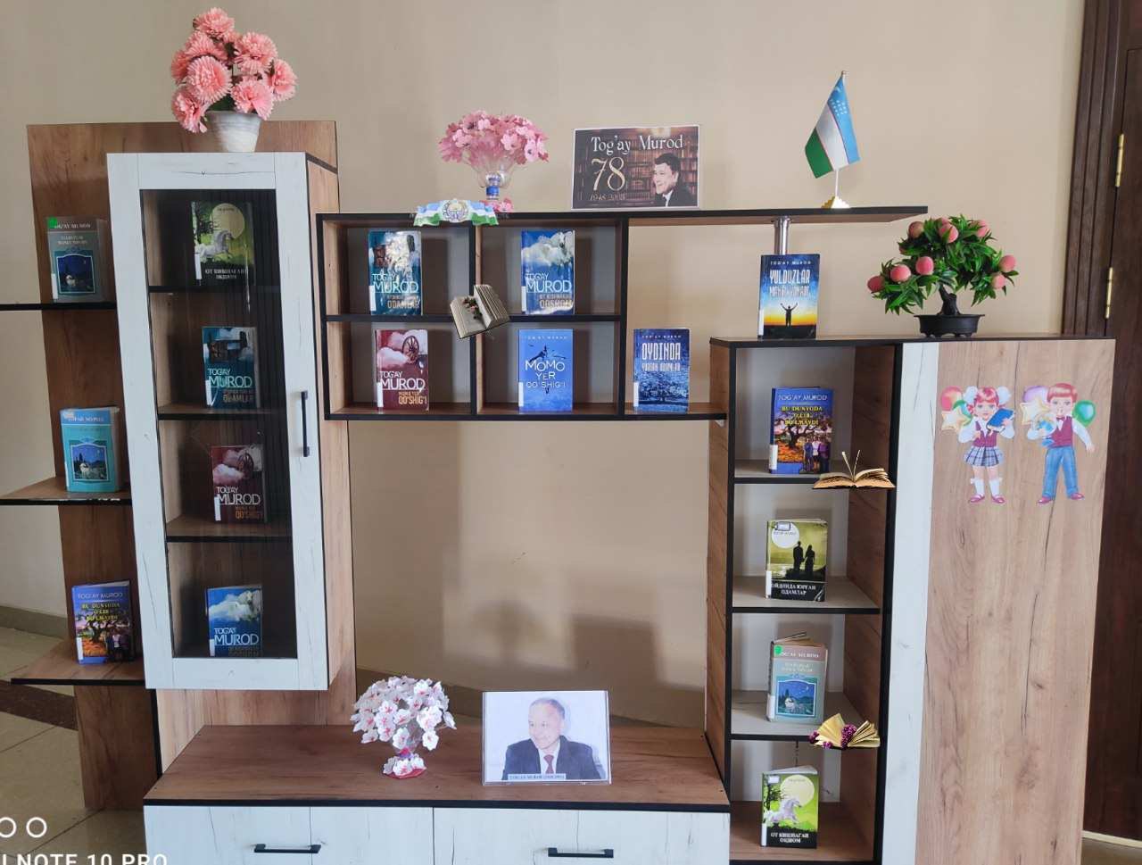 Togʻay Murodning tavallud kuniga bagʻishlab kitoblar koʻrgazmasi tashkil etildi